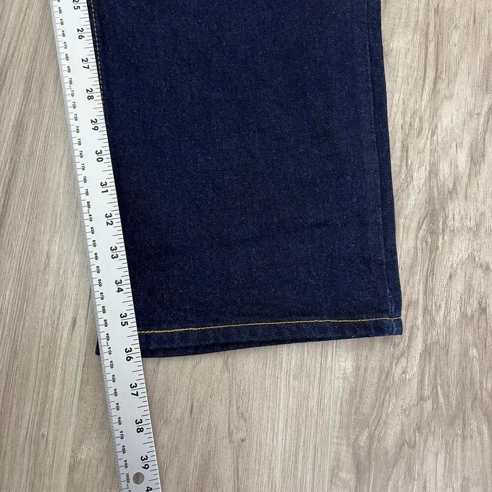 Levi's 550 Relaxed Fit Men's Dark Blue Jeans (big & Tall) Size 42x36